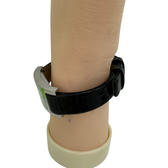 Burberry 14000 L Wristwatch Swiss Made Rectangular Stainless Steel Battery Black - Picture 17 of 17